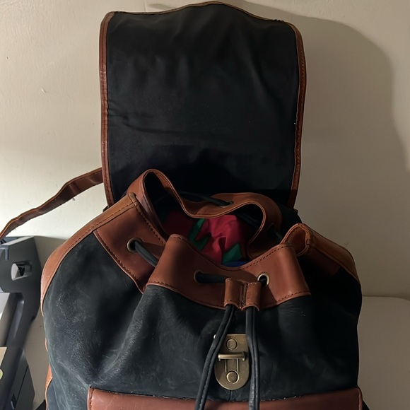 JT Madison Leather Backpack - Picture 7 of 12